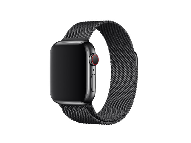 Сетчатый браслет для Apple Watch 38/40/41 черный